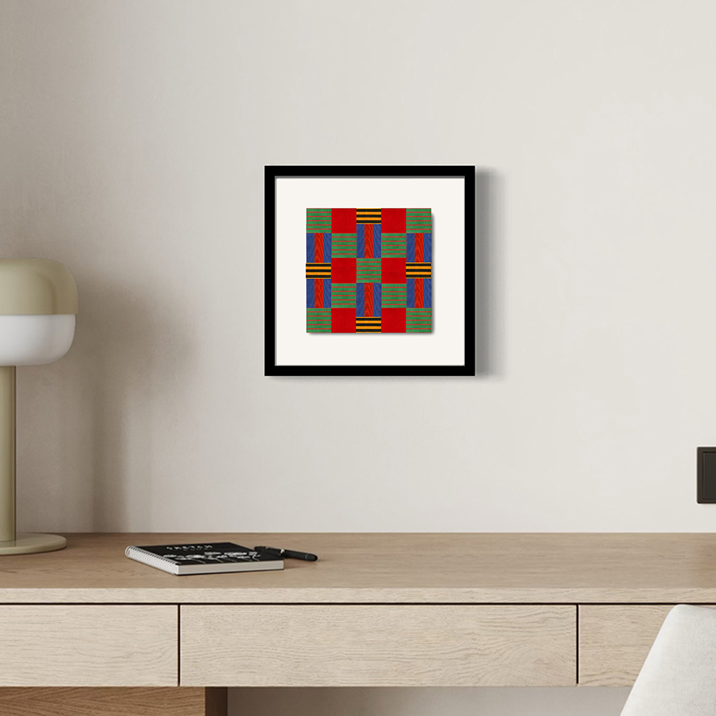 The Milunka Savic Weave in room setting